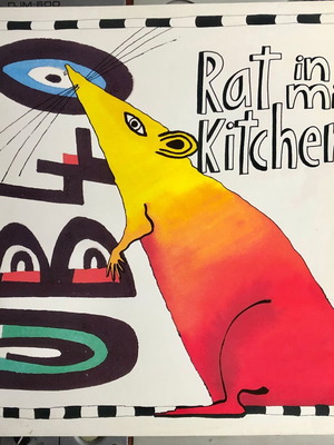 UB40 Rat In Mi Kitchen vinyl 12" single used, reggae