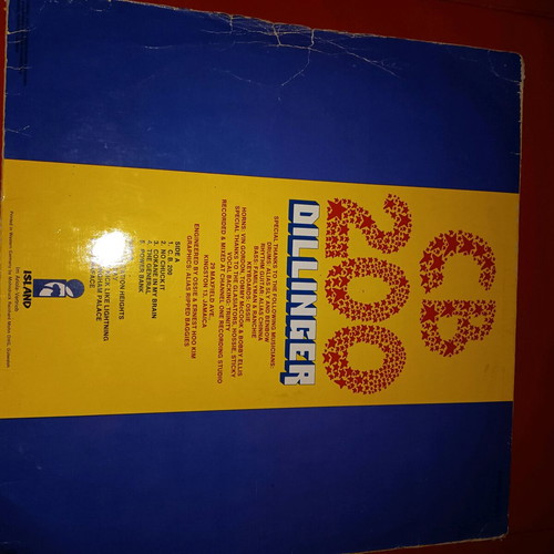 LP Dillinger CB200 used, reggae