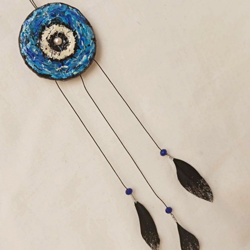 Handmade Hanging Wall Decor Eye Dreamcatcher New