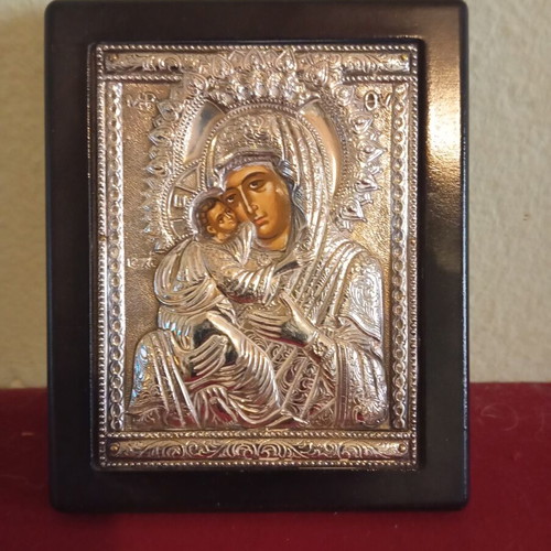 Religious icon like new