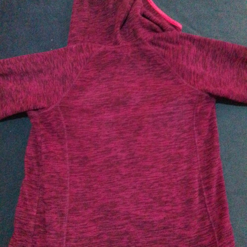 H&M girls cardigan like new, medium size, pink and burgundy