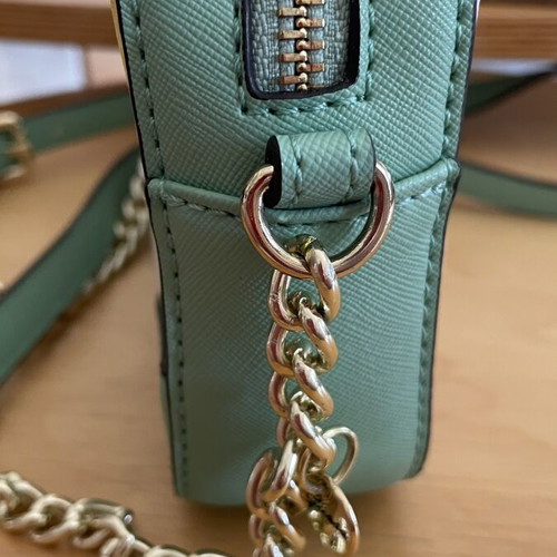 Guess crossbody bag in white and green