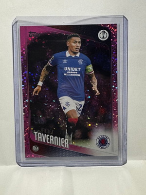 2025-26 Topps UCC Flagship James Tavernier Pink card new