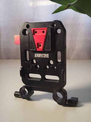 V Mount Battery Plate με Dual 15mm Rod Clamp καινούργιο