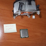 Intel Core 2 Duo E6750 used with cooler