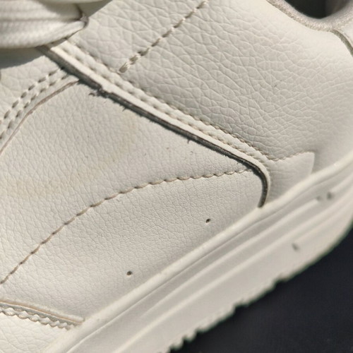 Bershka white athletic shoes like new, size 40