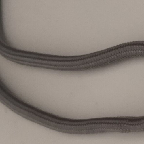 Mobile phone case lanyard new, gray with silver metal details