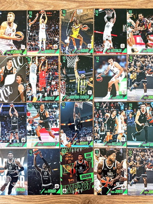 Panini Top Class Euroleague Card Bundle 20 Cards Mint