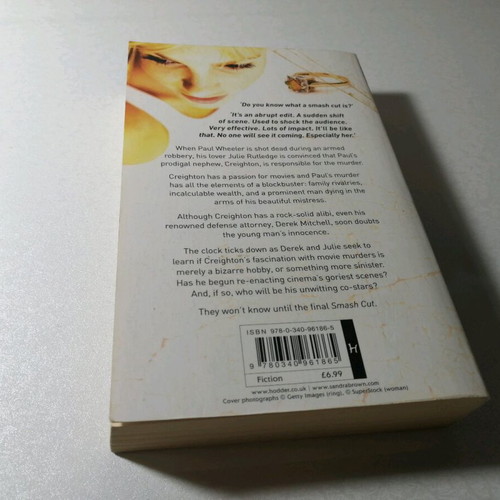 Smash Cut Sandra Brown book like new, English