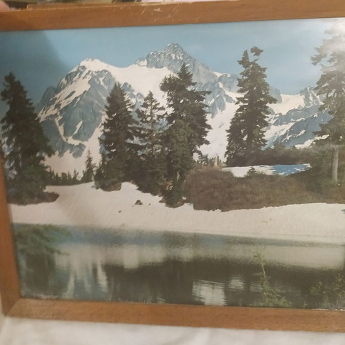Vintage frames used, set of 2 pieces