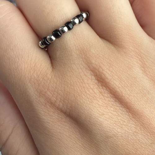 Flexible ring handmade with love