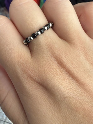 Flexible ring handmade with love