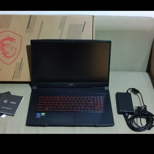 Gaming laptop MSI Katana i7 12th gen 12700H RTX 3050 17.3 144Hz like new