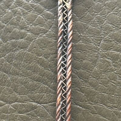 Vintage handmade filigree Ottoman spoon early 20th century, 10cm