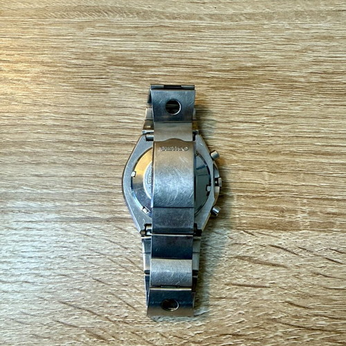 Seiko Vintage Chronograph 6139-8020 like new, blue dial