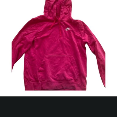 Nike Sportswear Club fleece hoodie, pink, size S