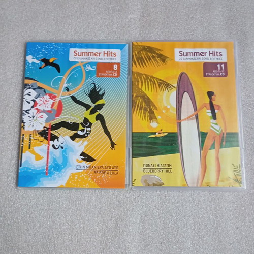 Summer Hits collectible CDs No. 8 & No. 11 like new
