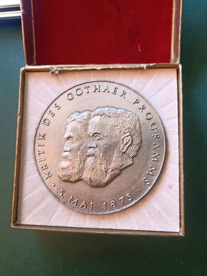 Commemorative Medal Gotha Conference 1875 like new