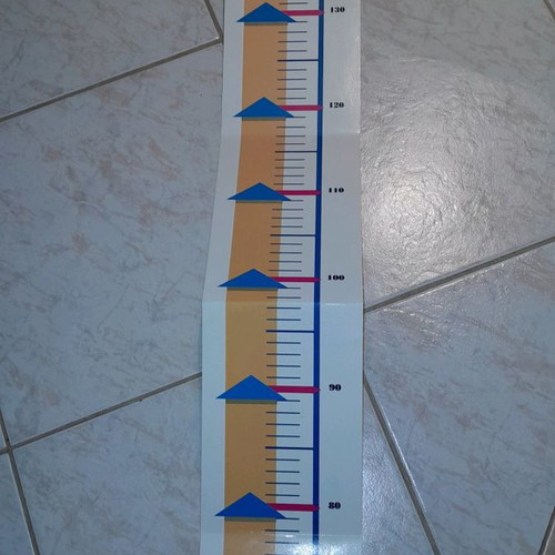 Συλλεκτικό μέτρο ανάπτυξης Νουνου Kid 1,50 μ σε σκληρό χαρτόνι καινούργιο