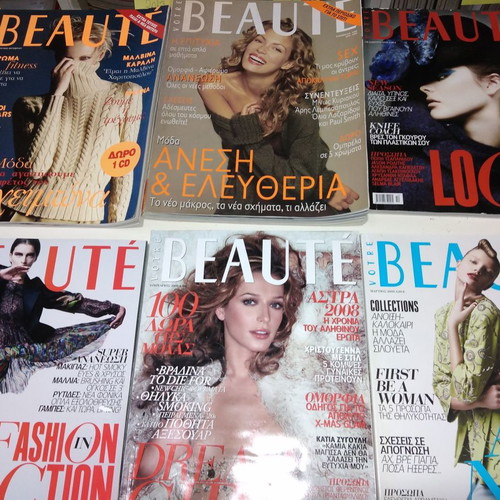 Votre Beaute magazines used in excellent condition