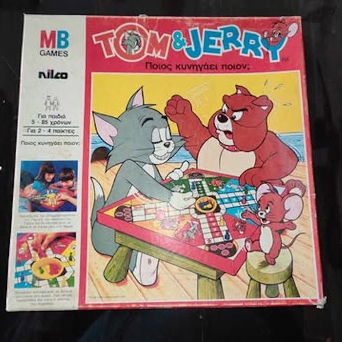 Tom and Jerry board game used, Who's Chasing Whom