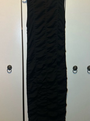 Zara dress M black like new, length 131