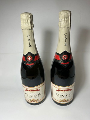 Cair Brut αφρώδης οίνος 0,75lt σετ 2 τεμαχίων καινούργιο