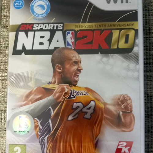 NBA 2K10 10th Anniversary edition for Nintendo Wii new, sealed