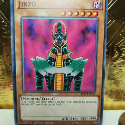 Yu-Gi-Oh! Jinzo card near mint