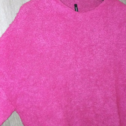 Stradivarius knitted blouse dress like new, pink, size 36