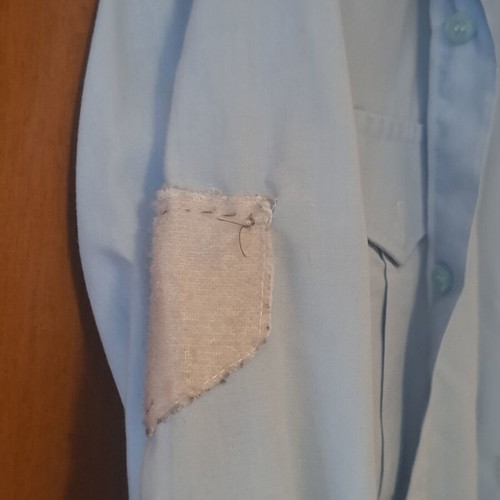 Greek Police Women's Winter Service Shirts used, 2 pieces