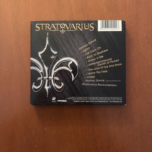 Stratovarius limited digipak special edition CD like new with hardcover book and multimedia