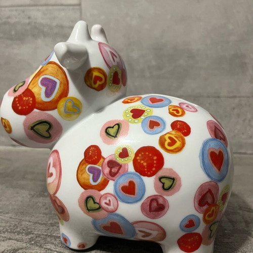 Ceramic cow piggy bank Pomme Pidou model Bella like new