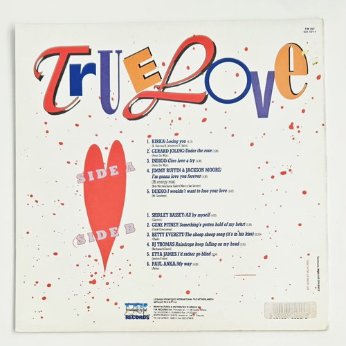 True Love vinyl LP compilation mint condition