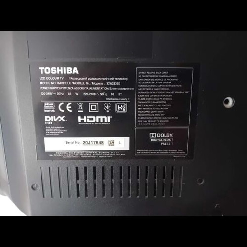 Toshiba 32' LCD TV