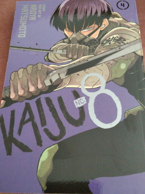 Kaiju n8 manga volume 4 new, English