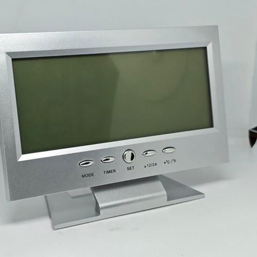 Ψηφιακό επιτραπέζιο ρολόι DS-8082 με Voice Control και οπίσθιο φωτισμό σαν καινούργιο