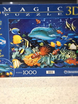 Puzzle like new, 1000 pieces