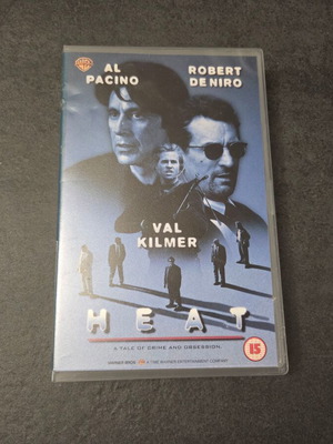 Heat VHS tape used, 1995 English version