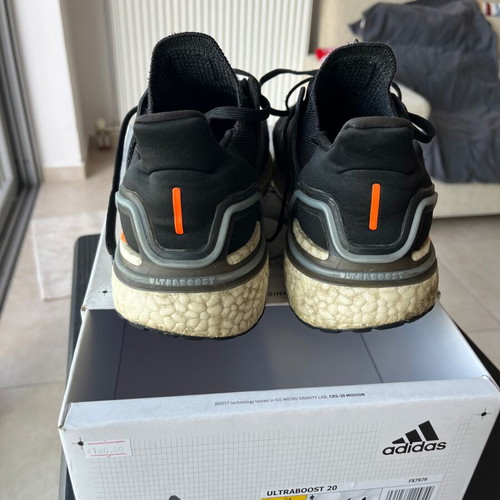 Adidas x NASA Ultra Boost 20 running shoes, black, size 44.5