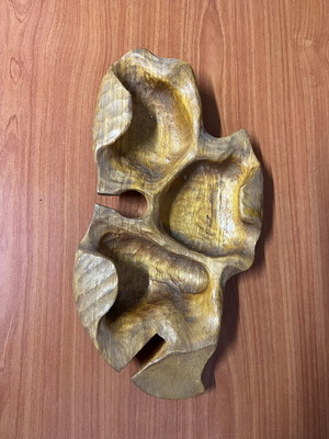 Ξύλινο διακοσμητικό μεταχειρισμένο, 29x16 εκ.