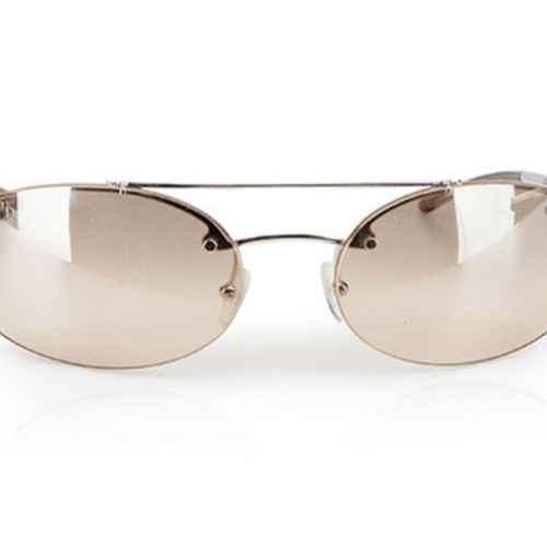 Vintage Dior Peace oval sunglasses like new, beige