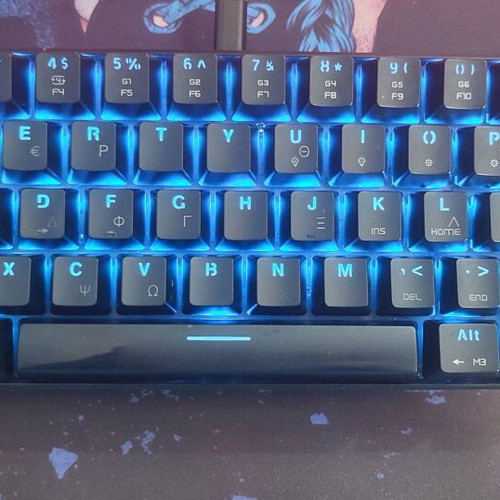 Motospeed CK61 mechanical keyboard like new