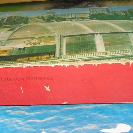 Vero Vintage Model Kit Bahnhofshalle 5830 Used, DDR TT Scale Train Station
