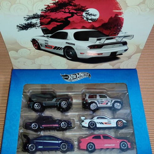 Hot Wheels Silver Series JDM 6-Pack new