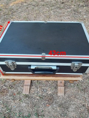 CD and DVD storage case, used, capacity 54 CDs