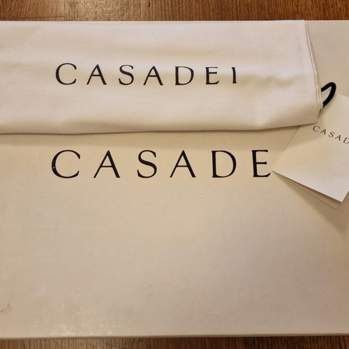 Casadei silver T-strap sandals like new, size 37, stiletto heel