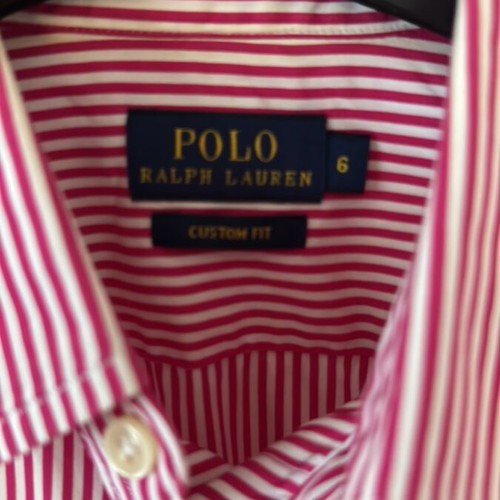 Ralph Lauren women's shirt like new, white and red, XS
