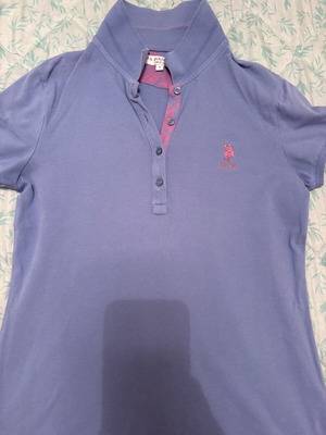 U.S. Polo Assn. polo shirt, blue, size S
