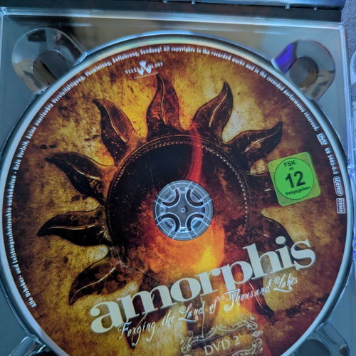 Amorphis Forging The Land Of Thousand Lakes 2 CD/2 DVD like new
